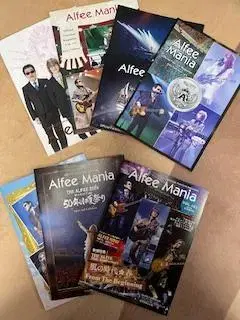 THE ALFEE Alfee Mania 공식 팬클럽 회보 세트 3