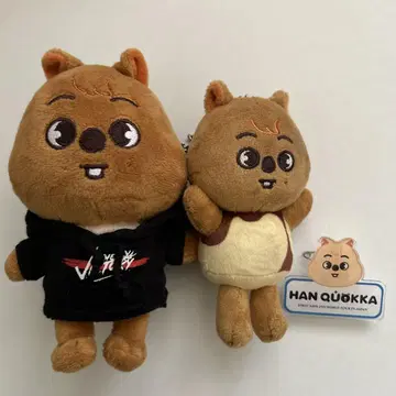 한쿼카 mini 배지 스키즈 hanquokka skzoo 봉제 인형