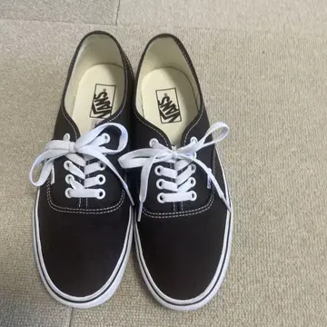 Vans 브라운 스니커즈 어센틱