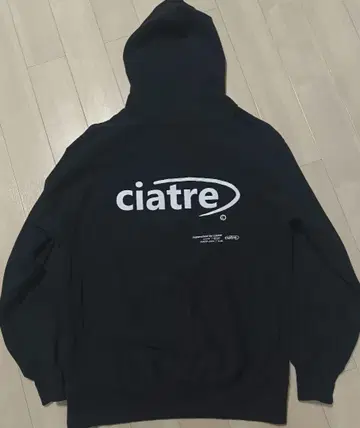 ciatre 블랙 후드티 L 사이즈 시아터