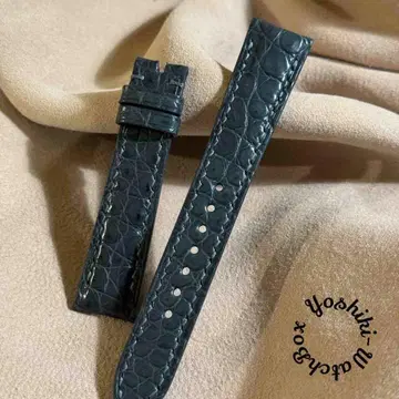cro-1895 크로커다일 손목시계 벨트 다크 그레이 러그 폭 19mm
