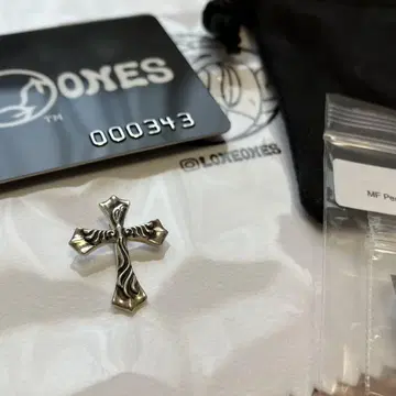 LONE ONES 스프레드 이글 펜던트 XS 크로스 론 원스