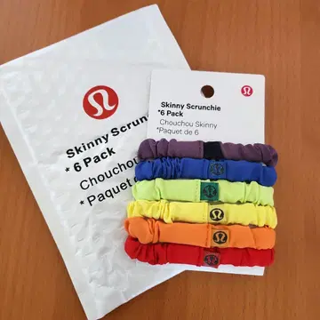 Lululemon 머리끈 6개 세트