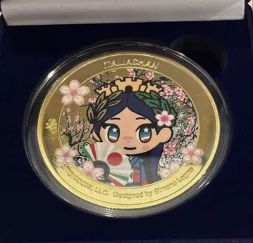 오사카 간사이 엑스포 이탈리아관 이탈리아짱 기념 코인 메달
