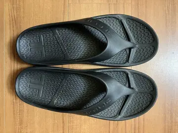 [테릭] FLIPFLOP 리커버리 샌들 블랙