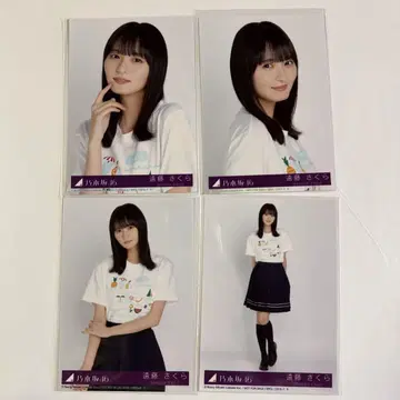 노기자카46 브로마이드 Same numbers 엔도 사쿠라 4종 컴프