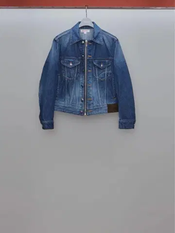 MASU 23SS 헐렁한 데님 트럭커 재킷 44