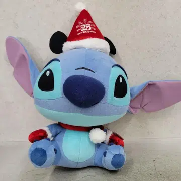 도쿄 디즈니 리조트 25주년 한정 스티치 모자까지 50cm