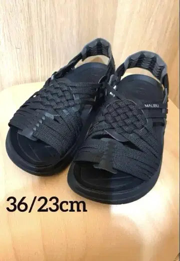 MALIBU 샌들 BLACK