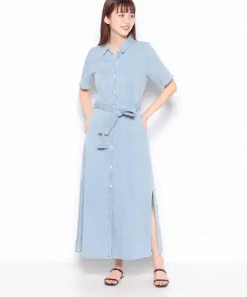Tommy 데님 원피스