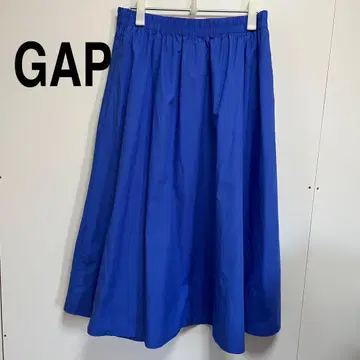 GAP 롱 스커트 블루 L size 미사용 새상품
