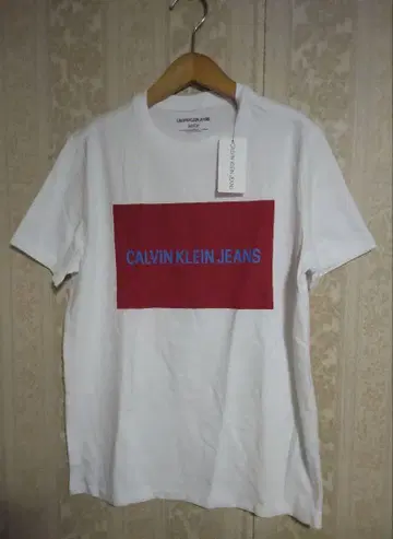 미사용 새상품 캘빈클라인 JEANS 프린트 티셔츠 S