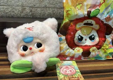 babythree 봉제 인형 펜던트 복숭아 돼지