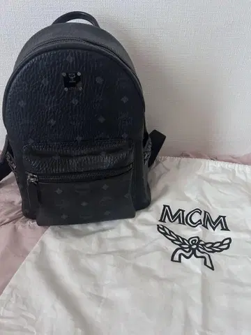 MCM 백팩 블랙