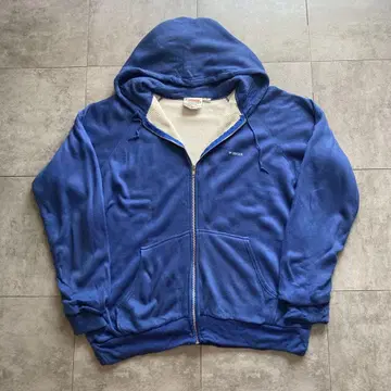 90s McGREGOR 더블 페이스 지퍼 후드티 뒷면 보온 안감