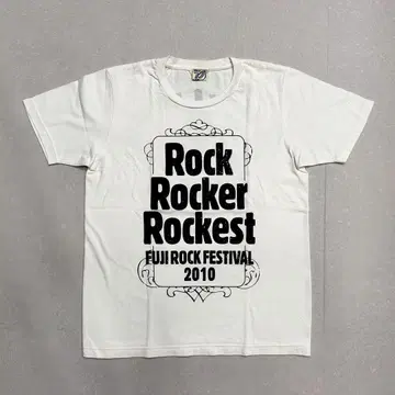 후지록 FUJI ROCK FESTIVAL 2010 티셔츠 M 사이즈