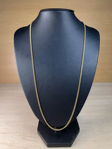 골드 체인 목걸이 약 34cm