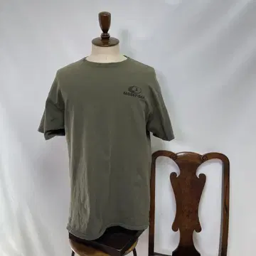 P106 MOSSY OAK 올리브 그린 티셔츠