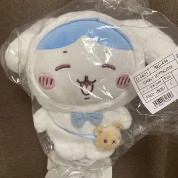 치이카와 산리오 콜라보 굿즈 하치와레 시나모롤 봉제 인형