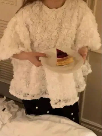 WEDDING 블라우스 white