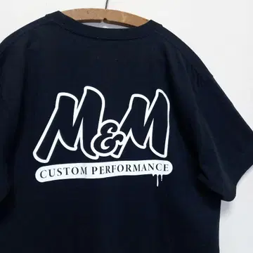 XL! 극미품 M&M CUSTOM PERFORMANCE 프린트 티셔츠