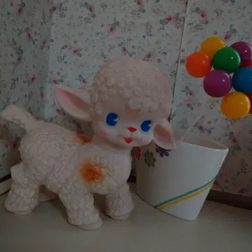 양 러버 인형 스퀴즈 벌룬 포함