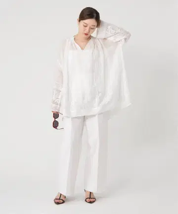 IENA 라미 처치 블라우스