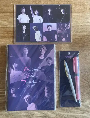 BTS 영화 RETROSPECTIVE in Cinema 노트 펜 세트