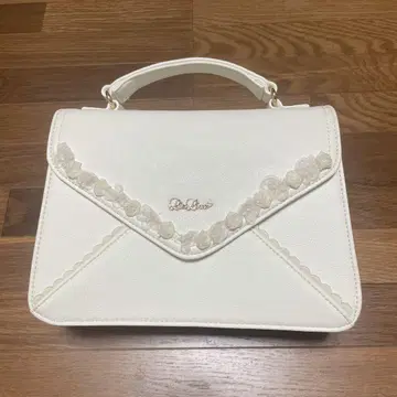 LIZ LISA 리즈리사 백 숄더백 화이트 화이트 레이스