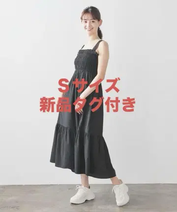 Honeys 허니즈 셔링 원피스 S 블랙 새상품 신상
