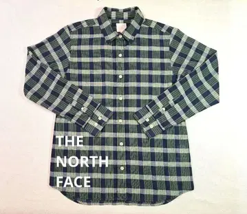 THE NORTH FACE 체크 무늬 긴팔 셔츠