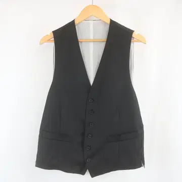 Paul Smith LONDON 울 절개 벨트 베스트 XL