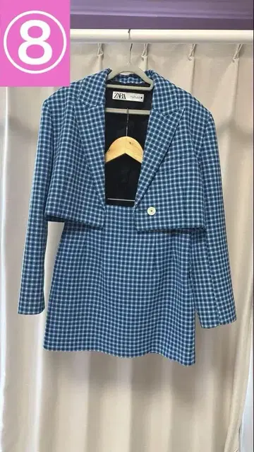 ZARA 셋업 블루