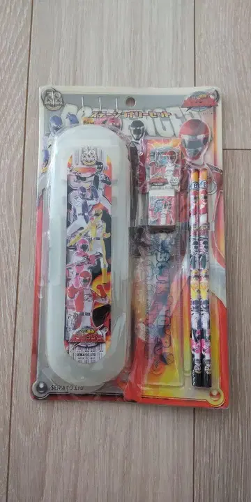 슈퍼전대 히어로 문구 세트 보우켄저