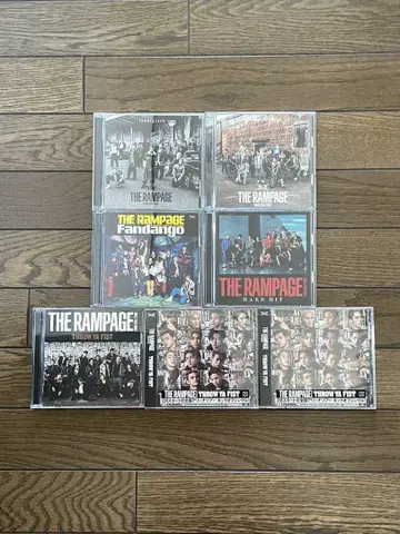 THE RAMPAGE CD 7장 세트