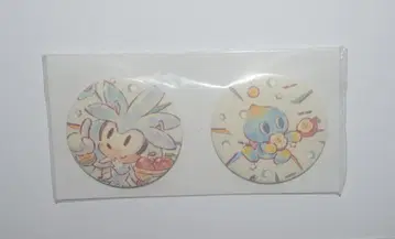 SEGA 럭키 쿠지 온라인 소닉 더 헤지혹 C상 캔뱃지