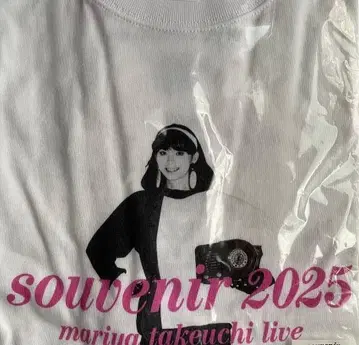 타케우치 마리야 souvenir 2025 LIVE 굿즈 티셔츠 XL