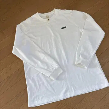 KEEN 화이트 L 사이즈 긴팔 티셔츠
