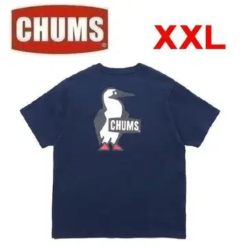 참스 부비 로고 티셔츠 네이비 XXL CH01-2279 남성용