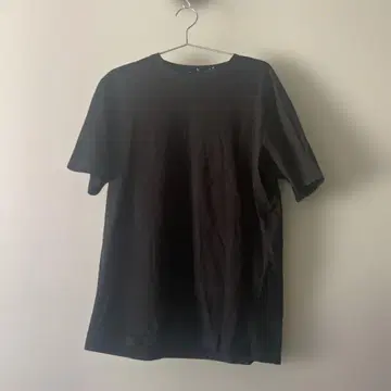 UNIQLO +j 블랙 코튼 티셔츠 S