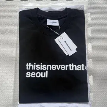 thisisneverthat T01 블랙 티셔츠 M 서울 한정판