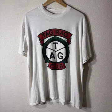 TAG RAG CLUB 티셔츠 화이트 브랜드 불명