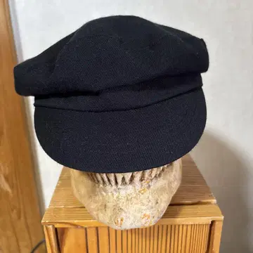 검은색 헌팅캡
