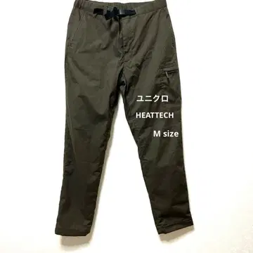 HEATTECH M 허리 76-84cm 브라운 카고 팬츠