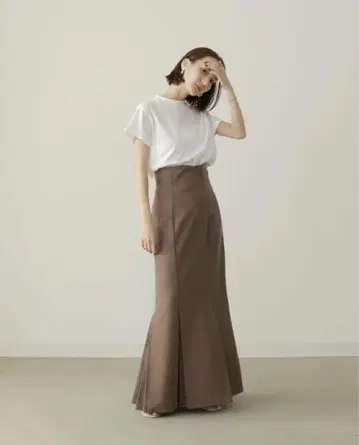 Louren MERMAID PLEATS SKIRT M