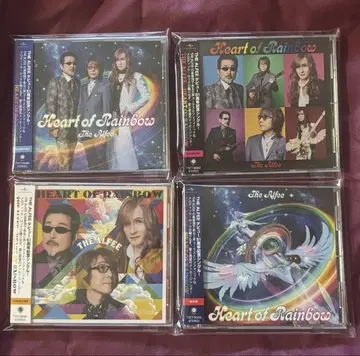 THE ALFEE HEART OF RAINBOW CD 4장 세트