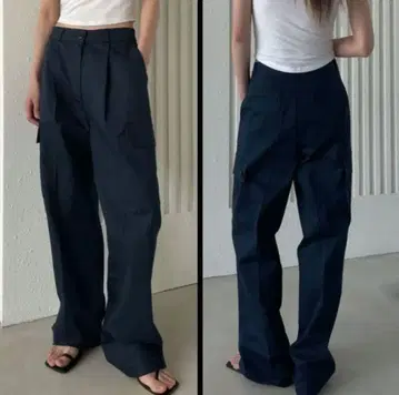 [새상품급] 디도트쇼룸 베이커 팬츠 네이비 여성용 S