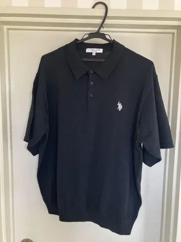US POLO ASSN 피케 셔츠 블랙 LL