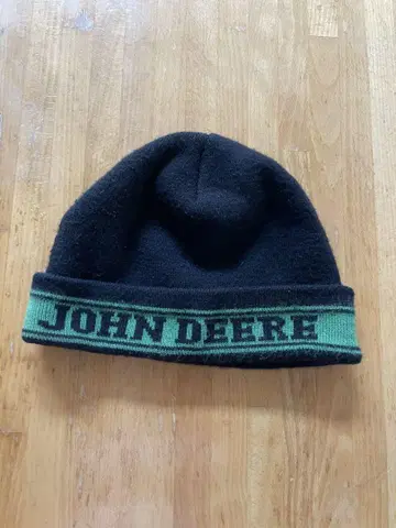JOHN DEERE 존 디어 니트 모자 블랙/그린