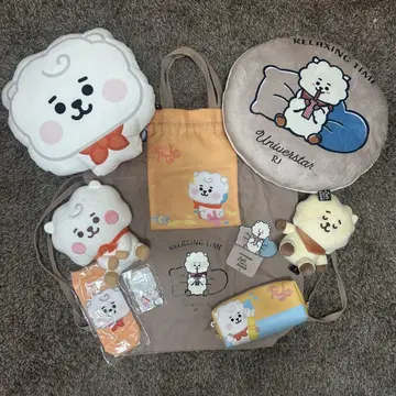 BT21 RJ Happy bag 2020 2021 봉제 인형 쿠션